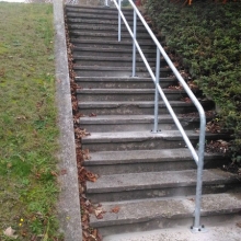 rampe-escalier-fer-galvanisée