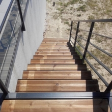 escalier-terrasse-métallique